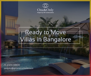 Ready to Move Villas  in Bangalore 